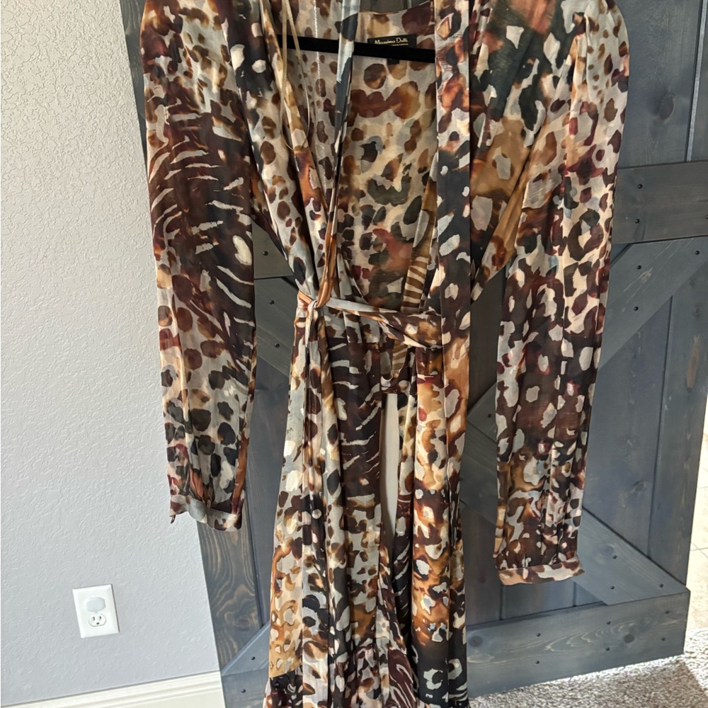 Massimo Dutti Multicolor Patterned Dress
